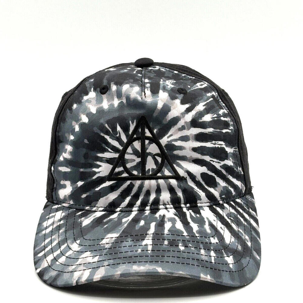 EUC Harry Potter Deathly Hallows Tye Dye Adjustable Cap